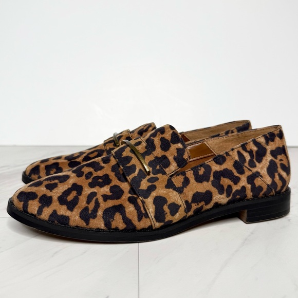 Franco Sarto Harrow Leopard Print Loafer 6M